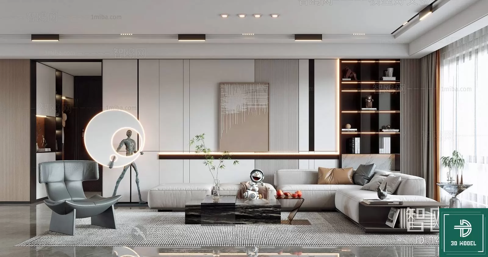 LIVING ROOM 3D SCENES – BLOCKS – 544 – PRO LIVING ROOM 3D SCENES – BLOCKS – 544 – PRO