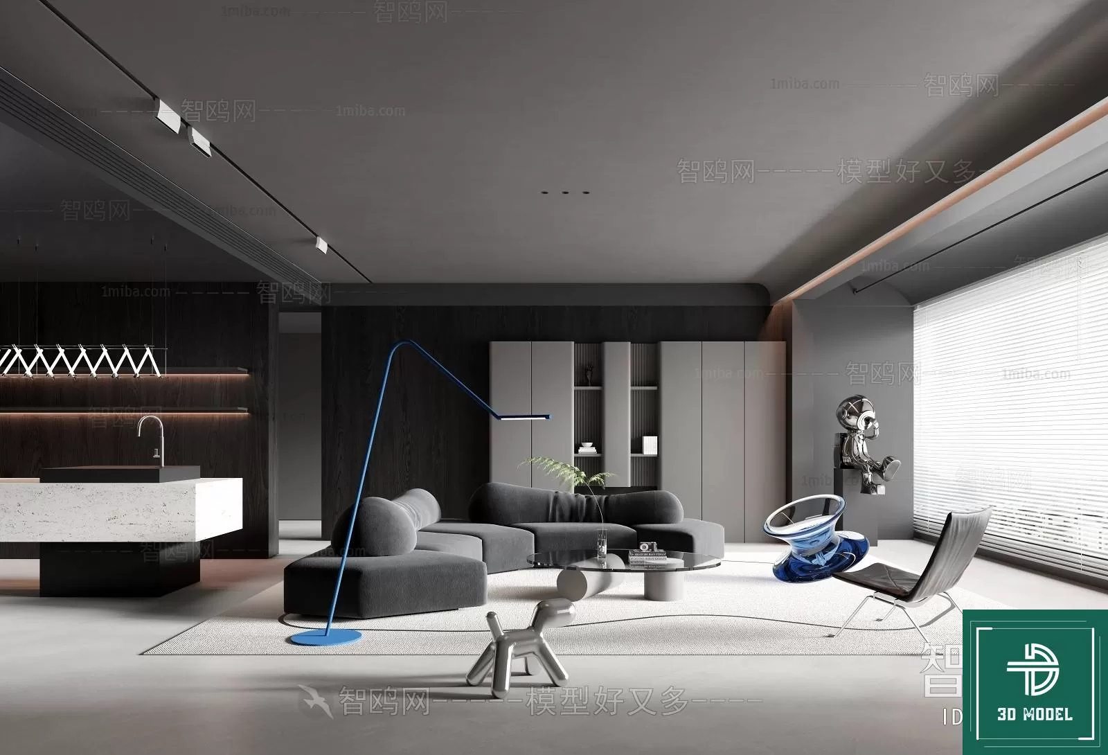 LIVING ROOM 3D SCENES – BLOCKS – 549 – PRO LIVING ROOM 3D SCENES – BLOCKS – 549 – PRO