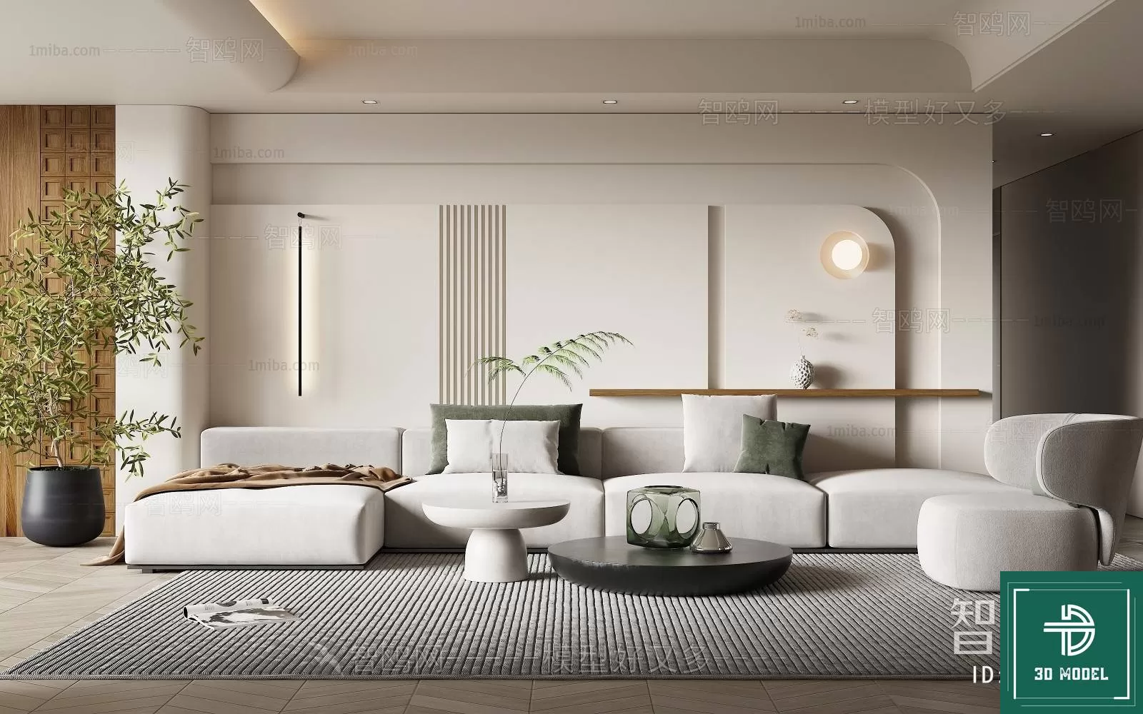 LIVING ROOM 3D SCENES – BLOCKS – 551 – PRO LIVING ROOM 3D SCENES – BLOCKS – 551 – PRO