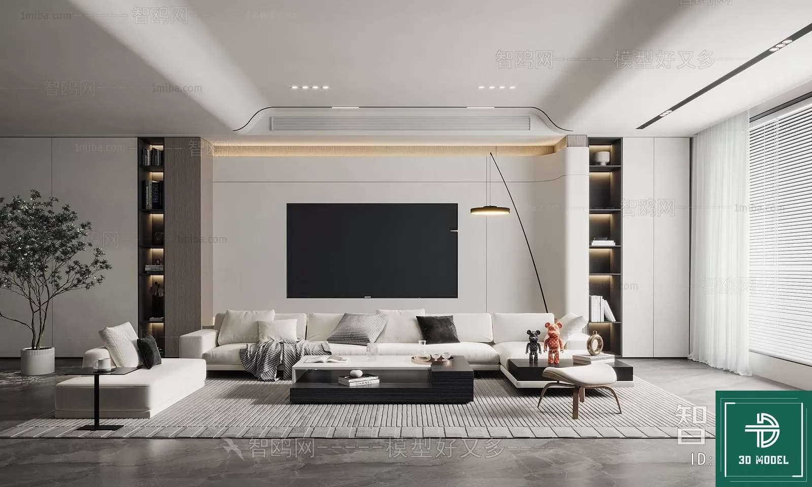 LIVING ROOM 3D SCENES – BLOCKS – 561 – PRO LIVING ROOM 3D SCENES – BLOCKS – 561 – PRO