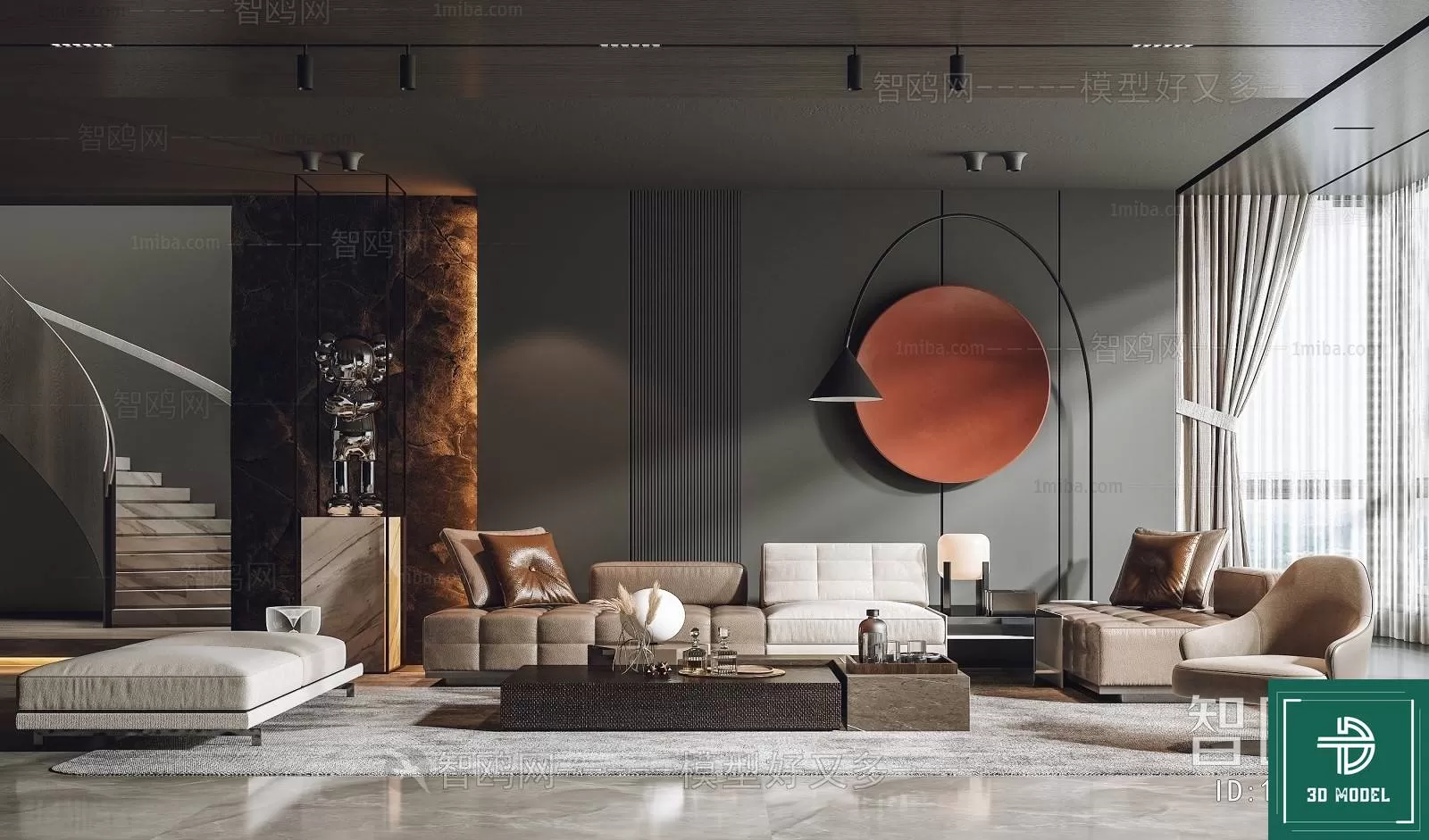 LIVING ROOM 3D SCENES – BLOCKS – 567 – PRO LIVING ROOM 3D SCENES – BLOCKS – 567 – PRO