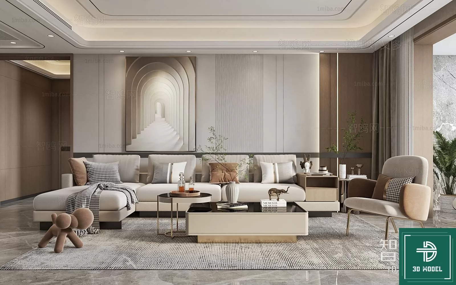 LIVING ROOM 3D SCENES – BLOCKS – 568 – PRO LIVING ROOM 3D SCENES – BLOCKS – 568 – PRO