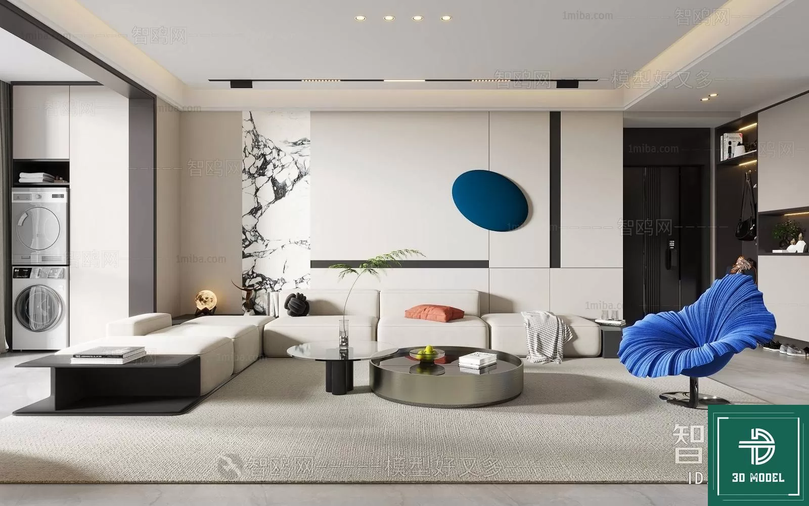 LIVING ROOM 3D SCENES – BLOCKS – 573 – PRO LIVING ROOM 3D SCENES – BLOCKS – 573 – PRO