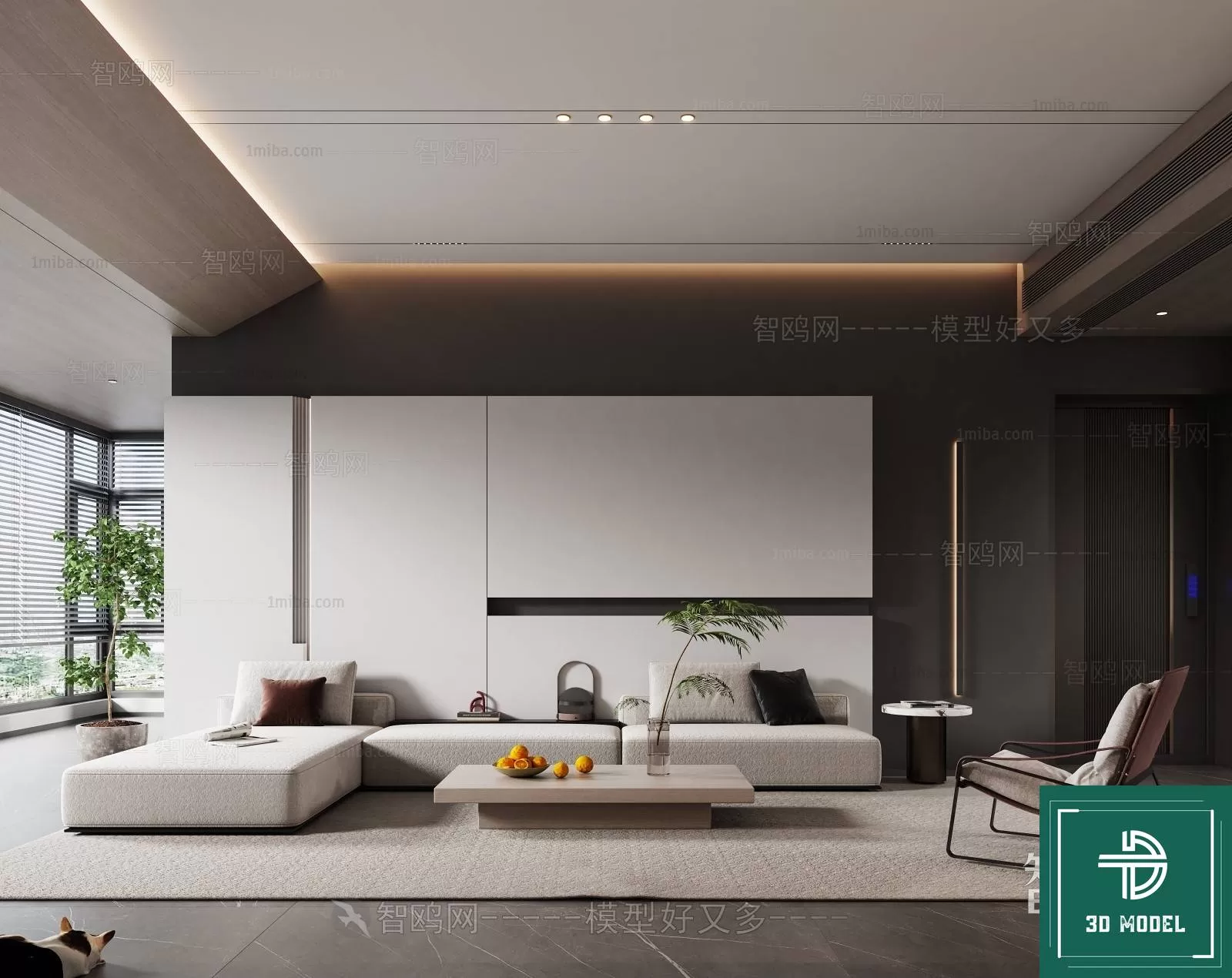 LIVING ROOM 3D SCENES – BLOCKS – 574 – PRO LIVING ROOM 3D SCENES – BLOCKS – 574 – PRO