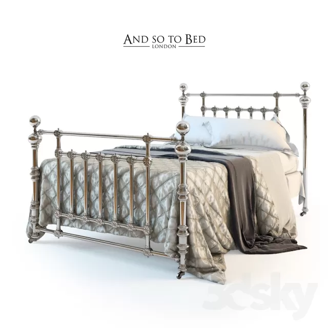 3DSKYMODEL – Bed – 2610