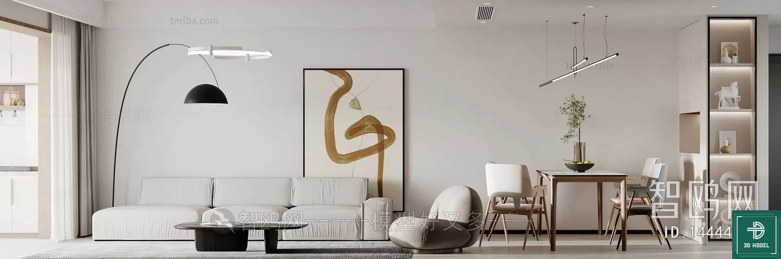 LIVING ROOM 3D SCENES – BLOCKS – 588 – PRO LIVING ROOM 3D SCENES – BLOCKS – 588 – PRO