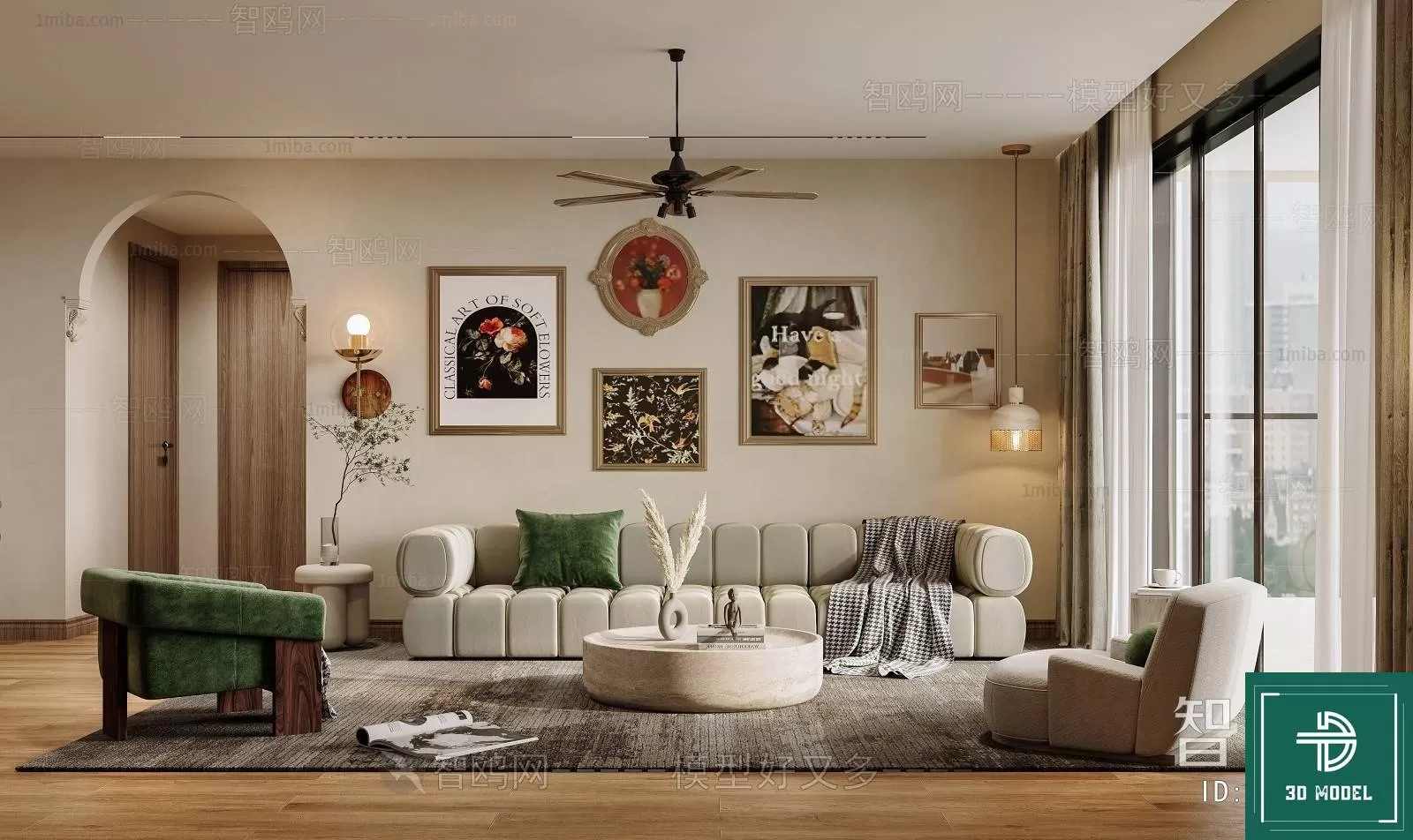 LIVING ROOM 3D SCENES – BLOCKS – 593 – PRO LIVING ROOM 3D SCENES – BLOCKS – 593 – PRO