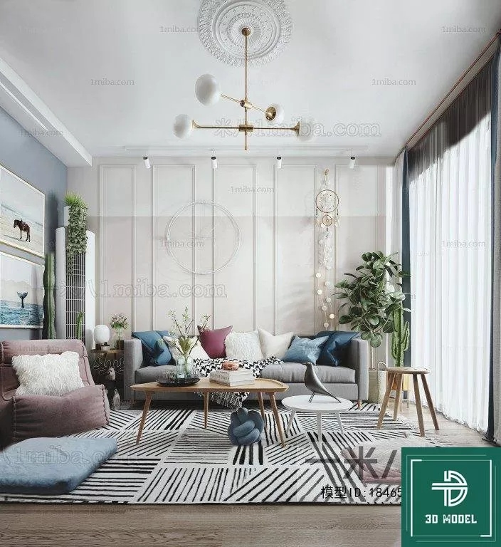 LIVING ROOM 3D SCENES – BLOCKS – 598 – PRO LIVING ROOM 3D SCENES – BLOCKS – 598 – PRO