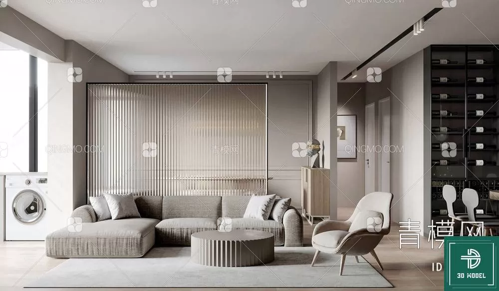 LIVING ROOM 3D SCENES – BLOCKS – 601 – PRO LIVING ROOM 3D SCENES – BLOCKS – 601 – PRO