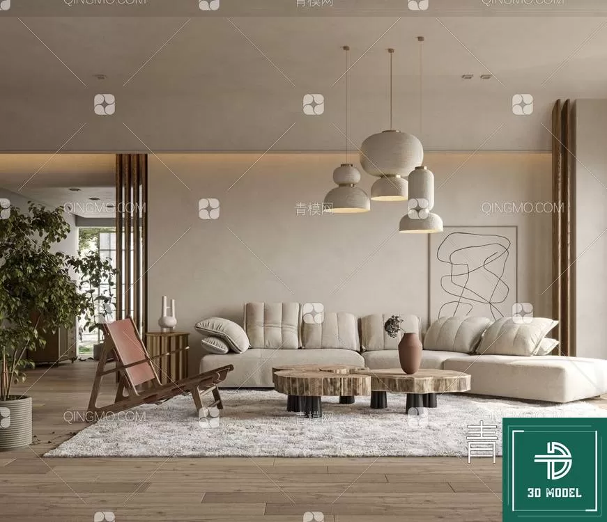 LIVING ROOM 3D SCENES – BLOCKS – 605 – PRO LIVING ROOM 3D SCENES – BLOCKS – 605 – PRO