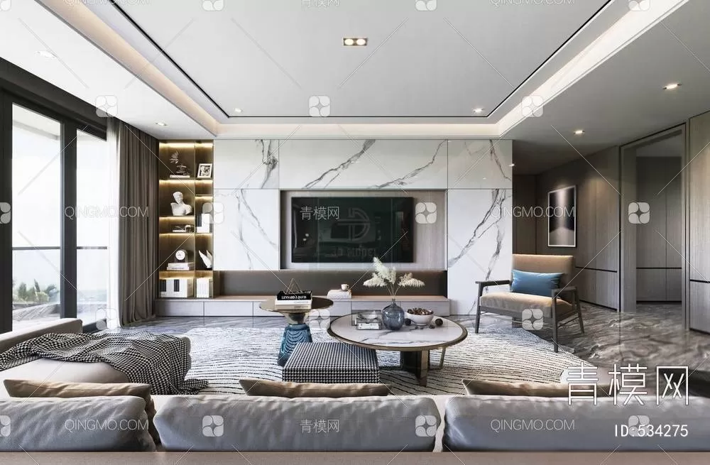 LIVING ROOM 3D SCENES – BLOCKS – 615 – PRO LIVING ROOM 3D SCENES – BLOCKS – 615 – PRO