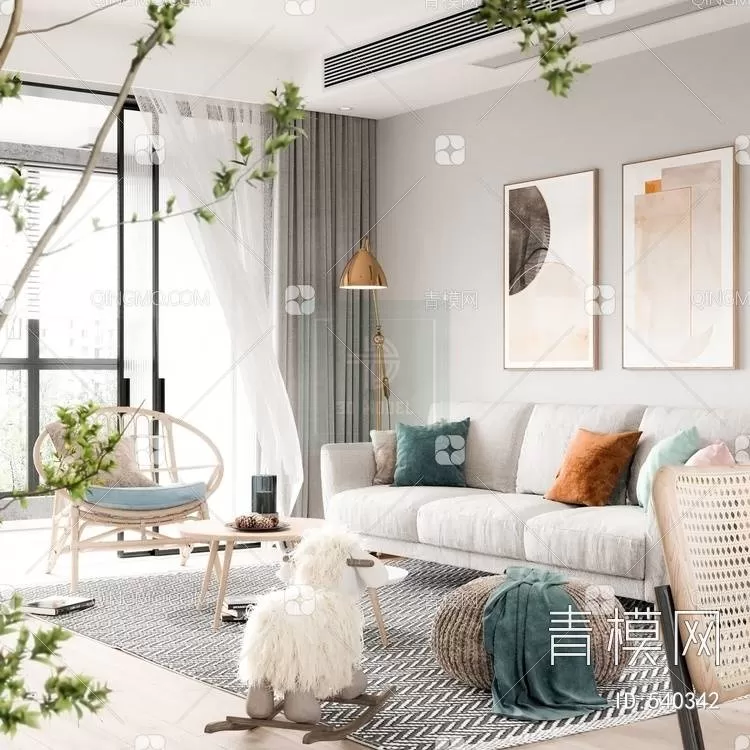 LIVING ROOM 3D SCENES – BLOCKS – 617 – PRO LIVING ROOM 3D SCENES – BLOCKS – 617 – PRO