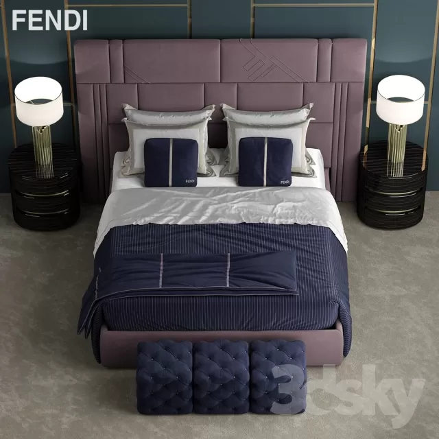3DSKYMODEL – Bed – 2613