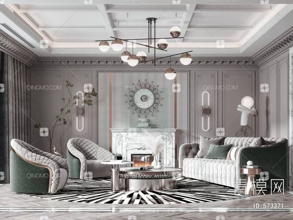 LIVING ROOM 3D SCENES – BLOCKS – 642 – PRO LIVING ROOM 3D SCENES – BLOCKS – 642 – PRO