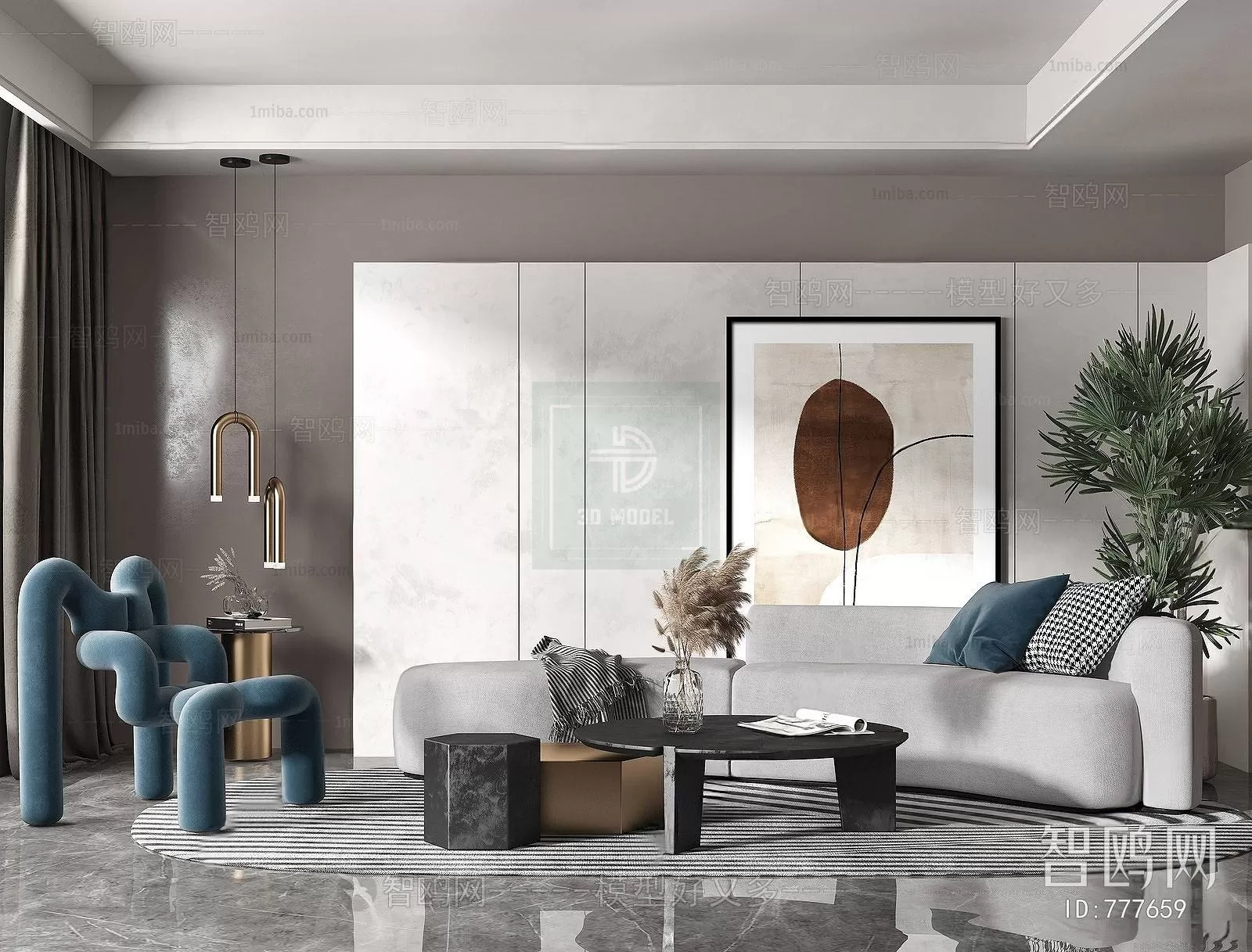 LIVING ROOM 3D SCENES – BLOCKS – 667 – PRO LIVING ROOM 3D SCENES – BLOCKS – 667 – PRO