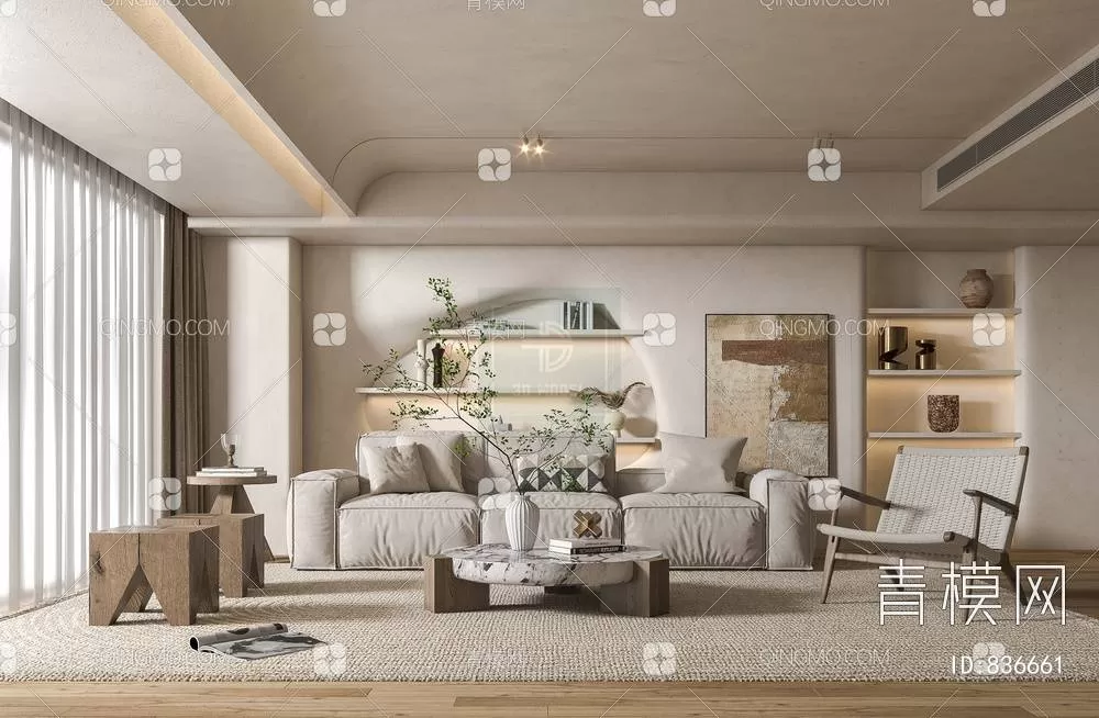 LIVING ROOM 3D SCENES – BLOCKS – 675 – PRO LIVING ROOM 3D SCENES – BLOCKS – 675 – PRO