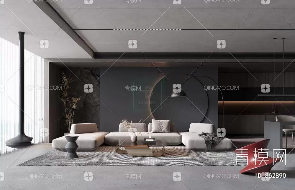 LIVING ROOM 3D SCENES – BLOCKS – 688 – PRO LIVING ROOM 3D SCENES – BLOCKS – 688 – PRO