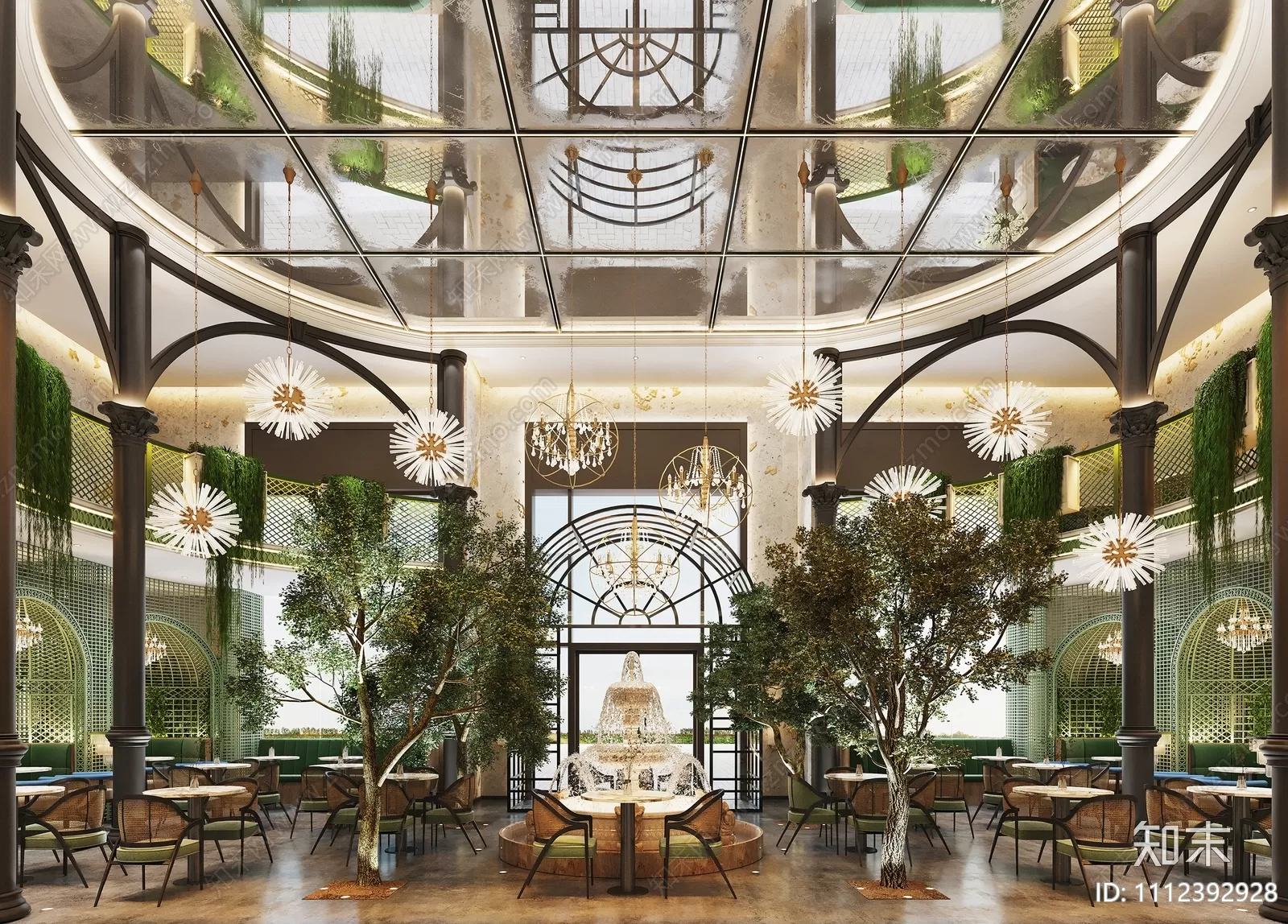 RESTAURANT – 3D SCENES – BLOCKS – 3D MODELS – 027 – PRO