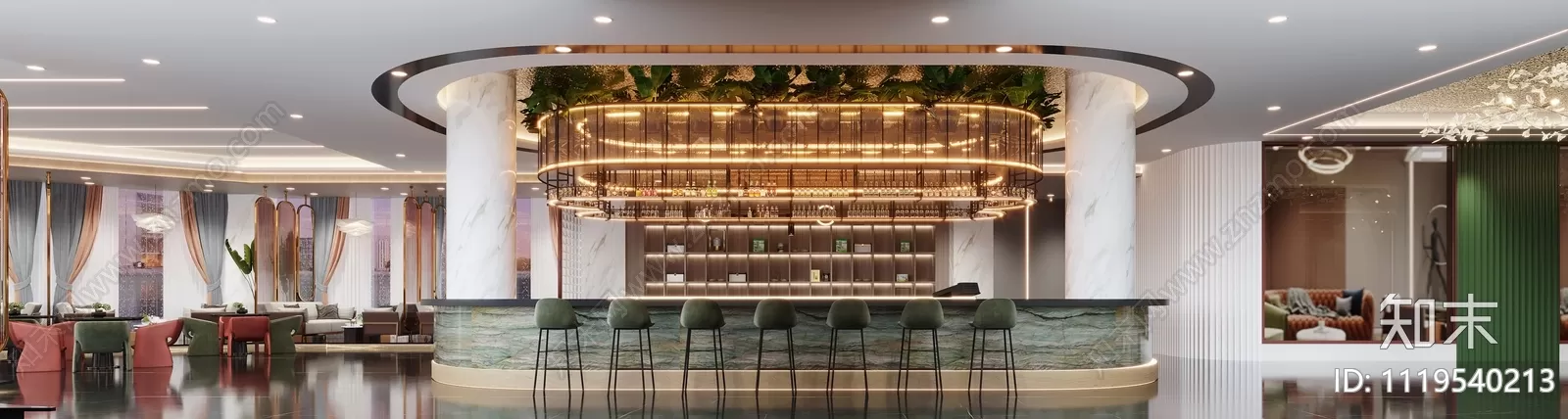 RESTAURANT – 3D SCENES – BLOCKS – 3D MODELS – 029 – PRO