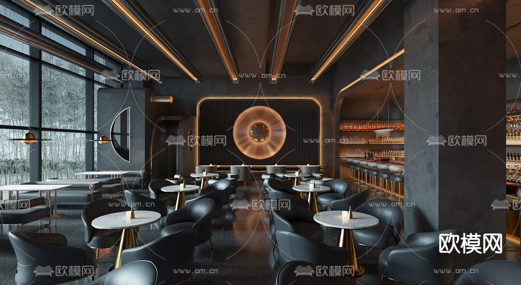 RESTAURANT – 3D SCENES – BLOCKS – 3D MODELS – 040 – PRO