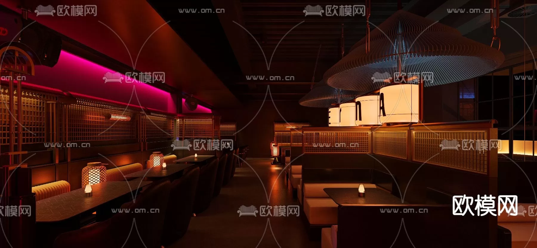 RESTAURANT – 3D SCENES – BLOCKS – 3D MODELS – 047 – PRO