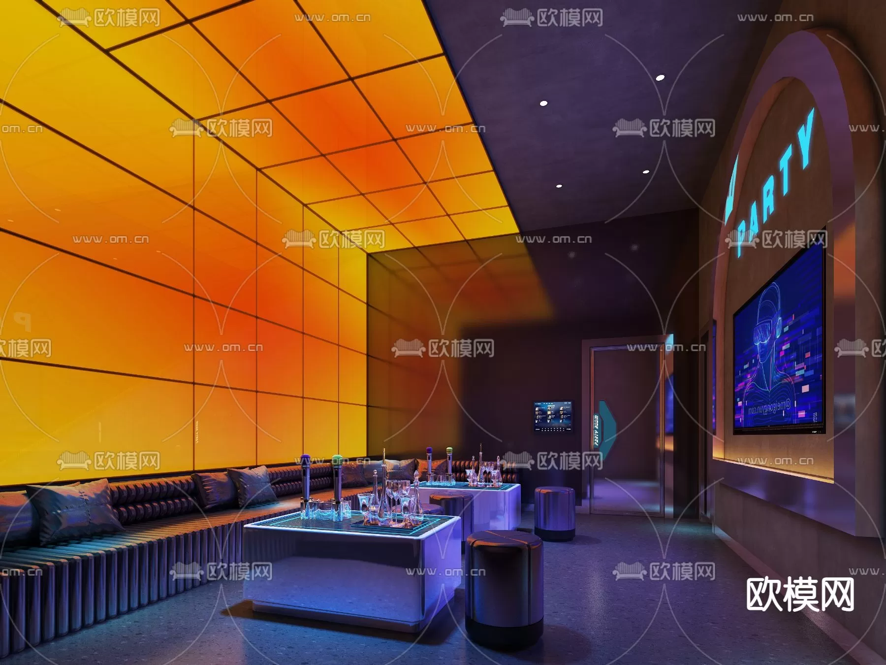 RESTAURANT – 3D SCENES – BLOCKS – 3D MODELS – 051 – PRO