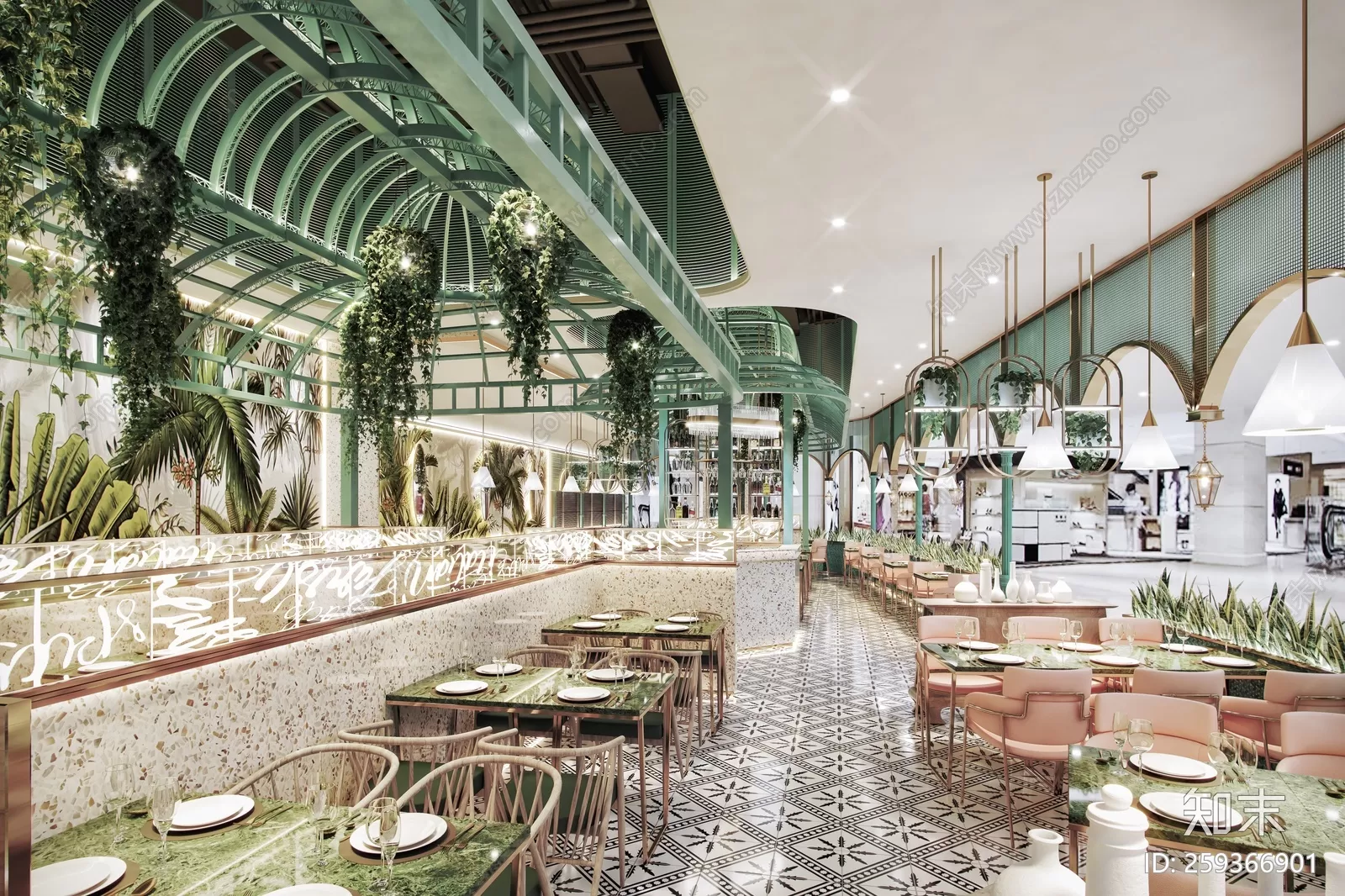 RESTAURANT – 3D SCENES – BLOCKS – 3D MODELS – 061 – PRO