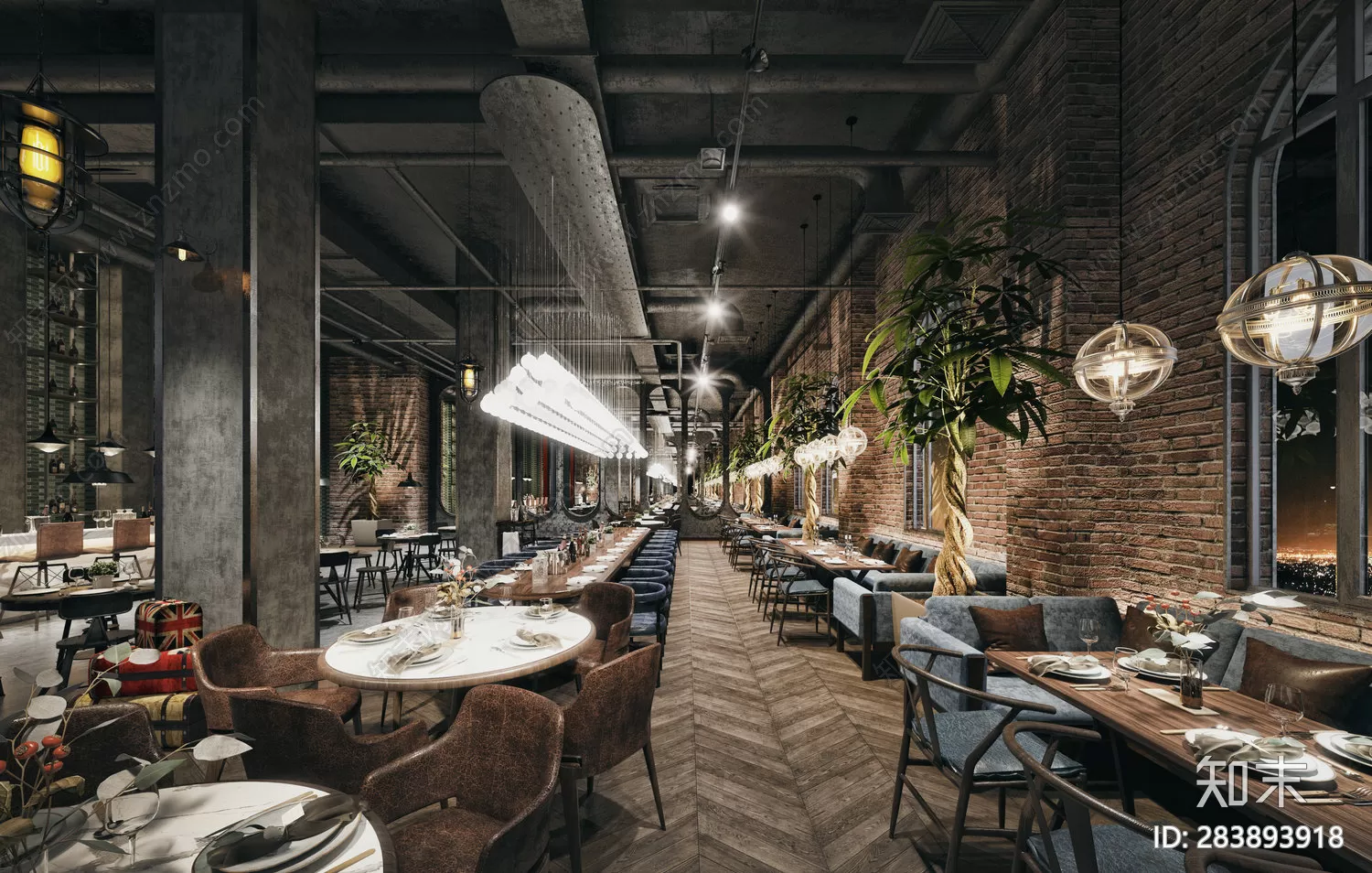 RESTAURANT – 3D SCENES – BLOCKS – 3D MODELS – 062 – PRO