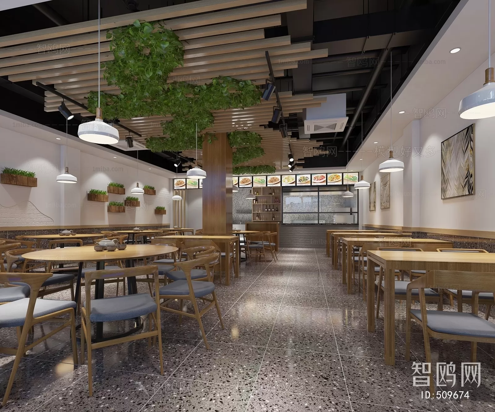 RESTAURANT – 3D SCENES – BLOCKS – 3D MODELS – 065 – PRO