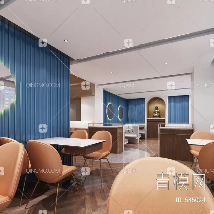 RESTAURANT – 3D SCENES – BLOCKS – 3D MODELS – 068 – PRO