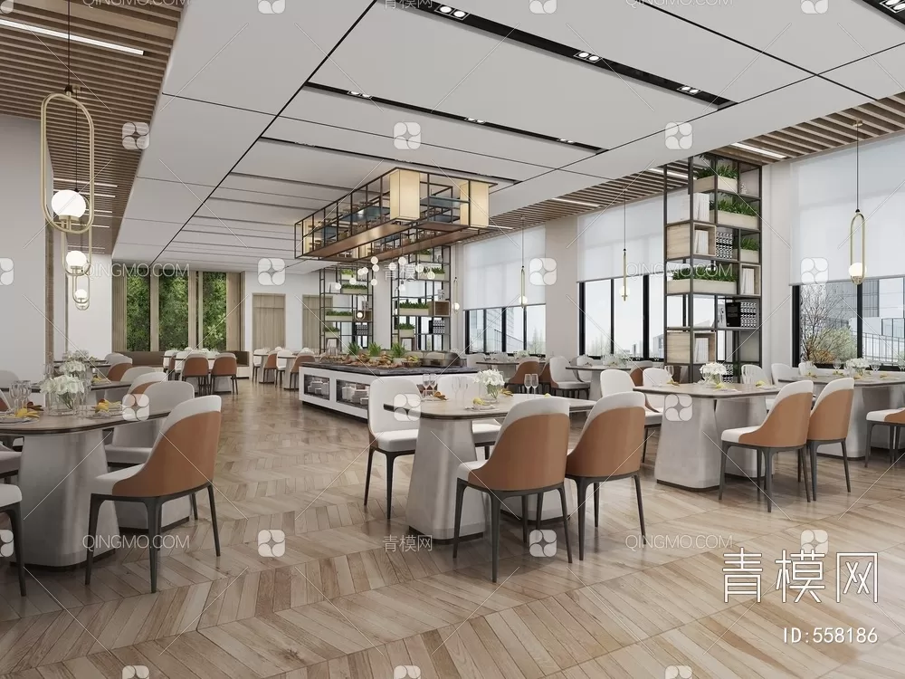 RESTAURANT – 3D SCENES – BLOCKS – 3D MODELS – 071 – PRO