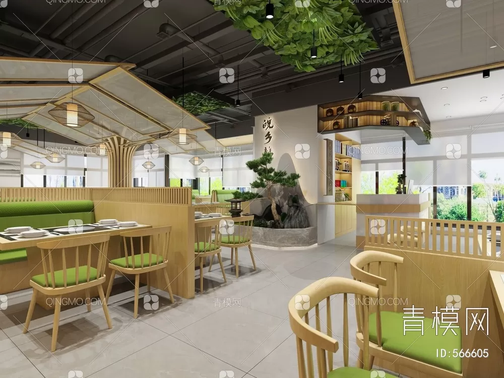 RESTAURANT – 3D SCENES – BLOCKS – 3D MODELS – 076 – PRO