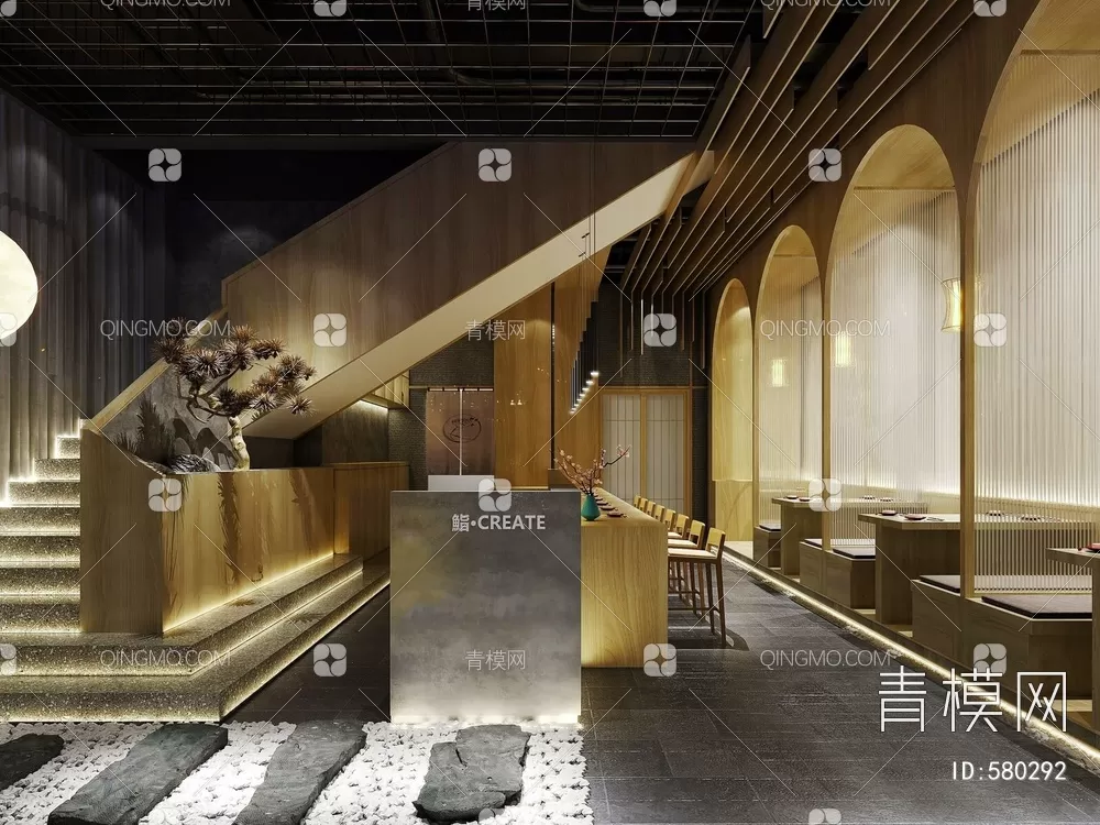 RESTAURANT – 3D SCENES – BLOCKS – 3D MODELS – 081 – PRO