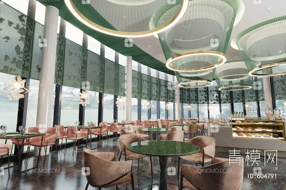 RESTAURANT – 3D SCENES – BLOCKS – 3D MODELS – 085 – PRO