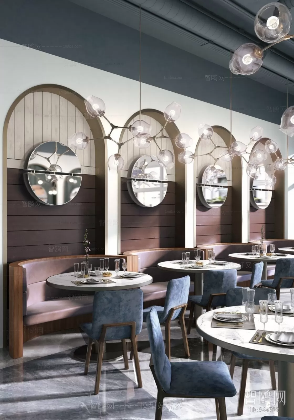 RESTAURANT – 3D SCENES – BLOCKS – 3D MODELS – 087 – PRO