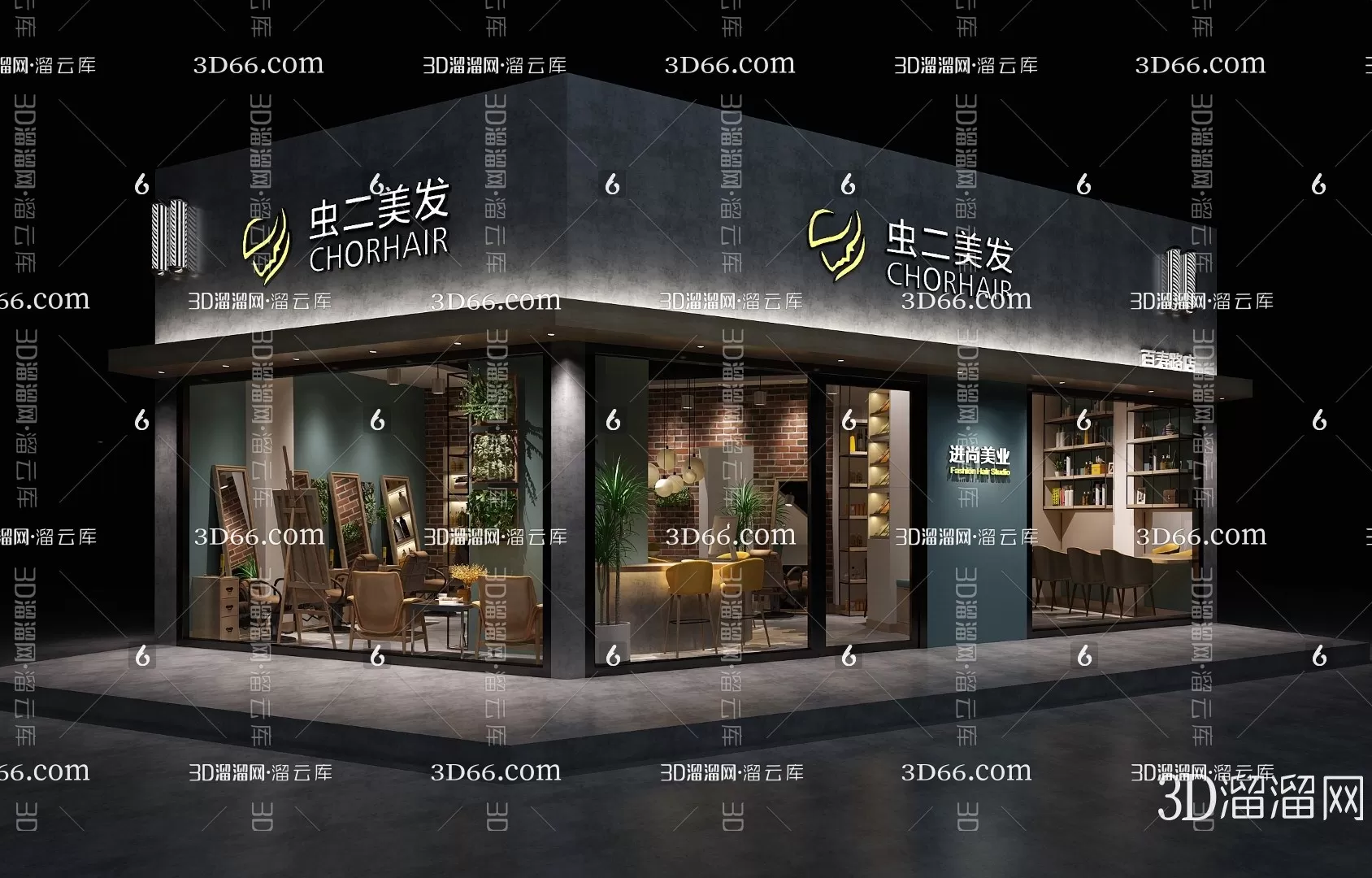 RESTAURANT – 3D SCENES – BLOCKS – 3D MODELS – 092 – PRO