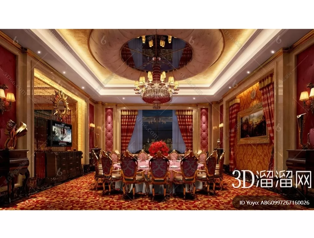 RESTAURANT – 3D SCENES – BLOCKS – 3D MODELS – 102 – PRO