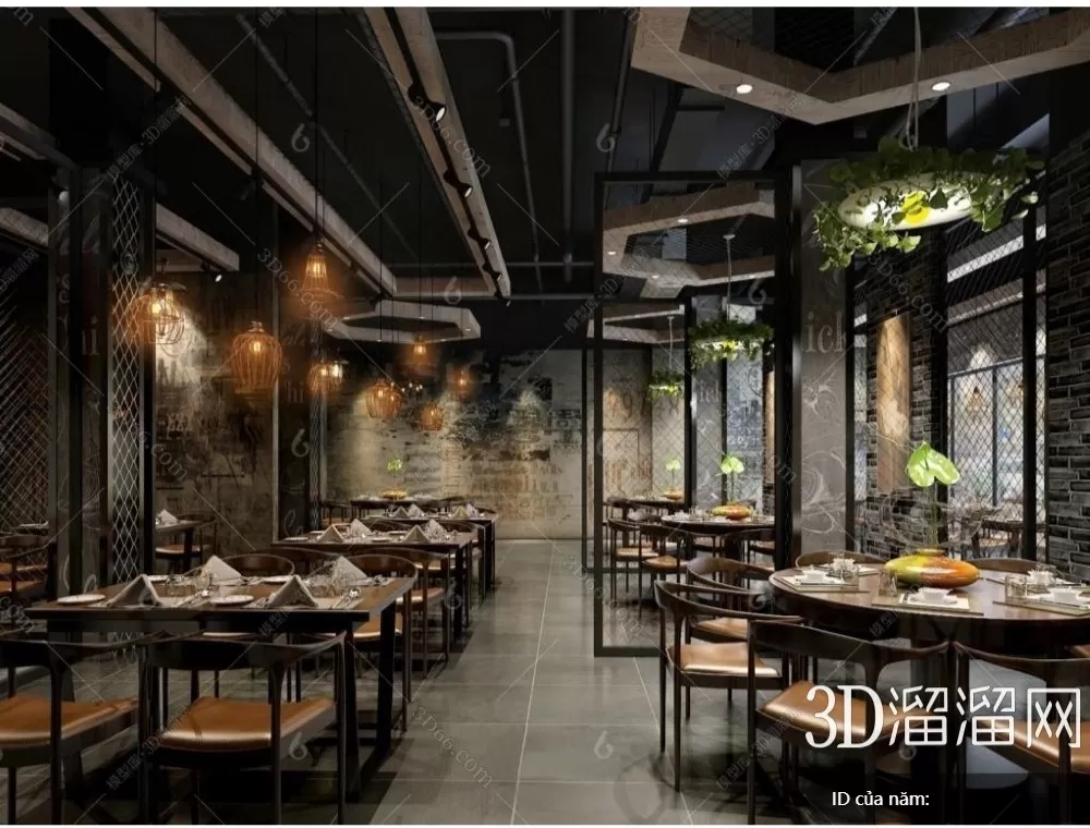 RESTAURANT – 3D SCENES – BLOCKS – 3D MODELS – 111 – PRO