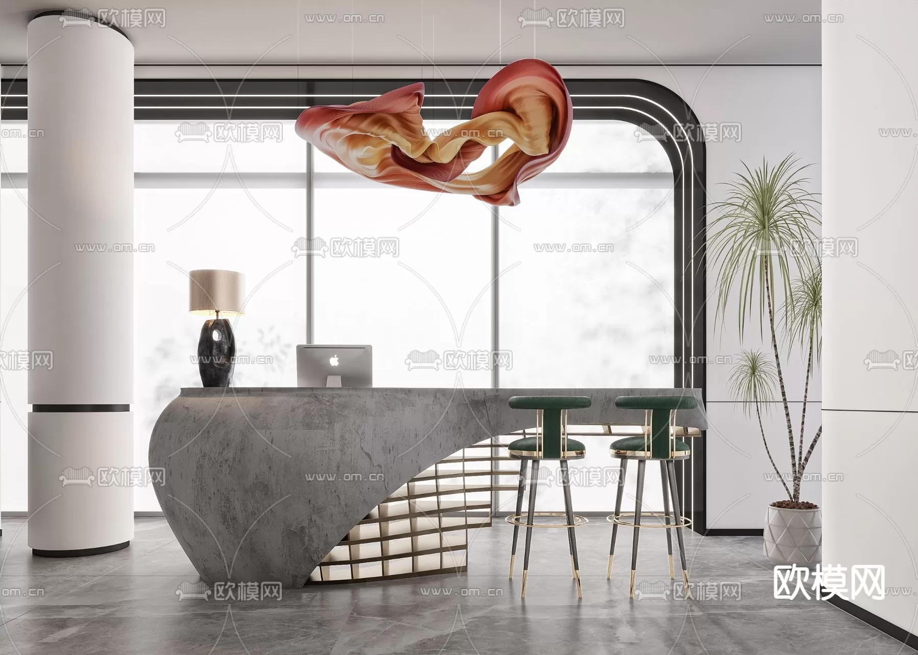 OFFICE FURNITURE – 3DS SKY – MODELS – 005 – PRO