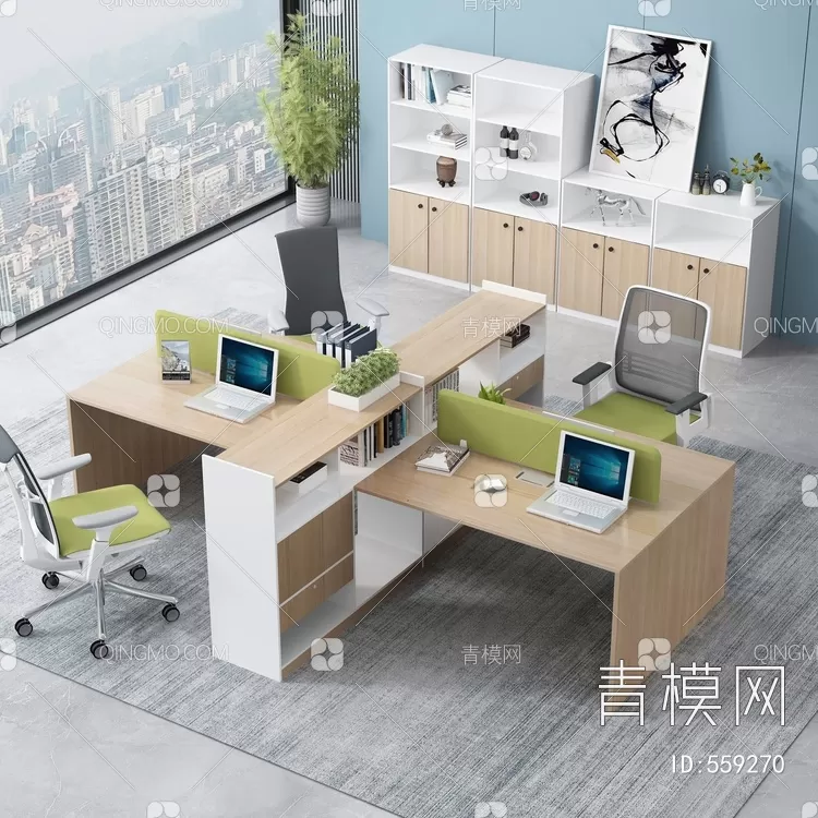 OFFICE FURNITURE – 3DS SKY – MODELS – 070 – PRO