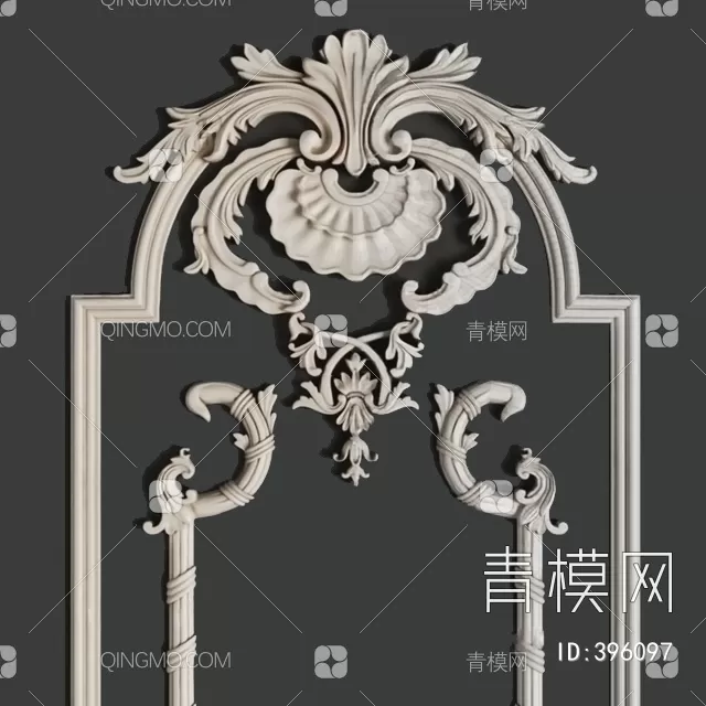 CLASSIC MOLDING – MOULDING – 3D MODELS – 068 – PRO