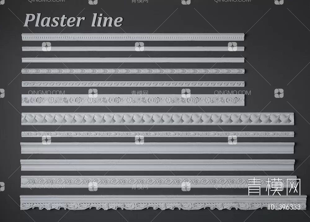 CLASSIC MOLDING – MOULDING – 3D MODELS – 071 – PRO