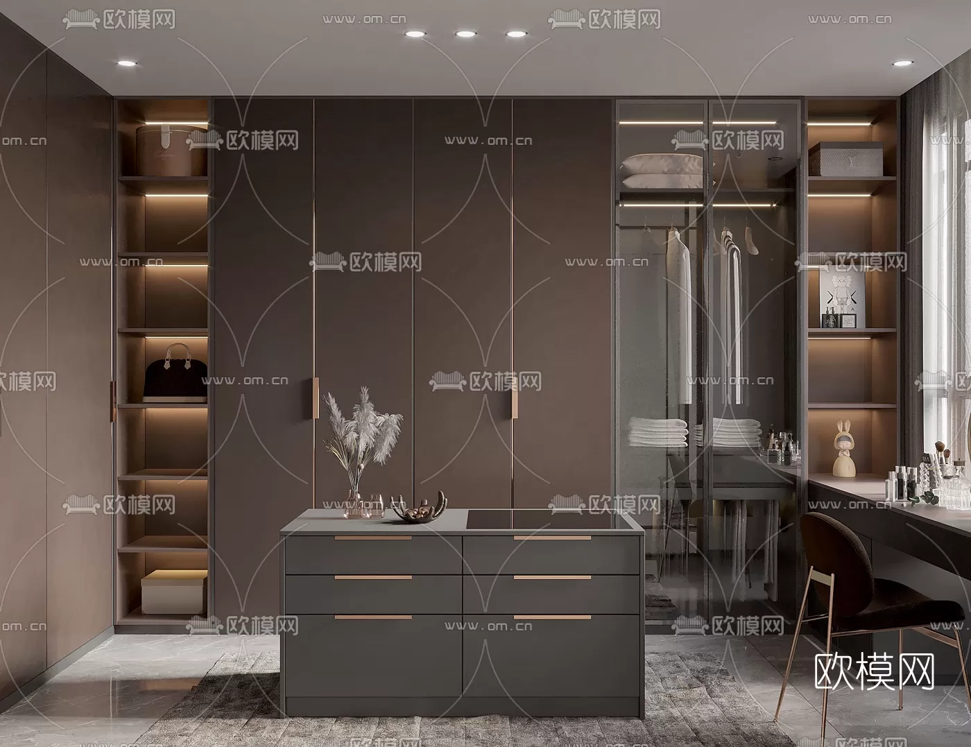 WARDROBE – CLOSET – 3DS MAX MODELS – 004 – PRO