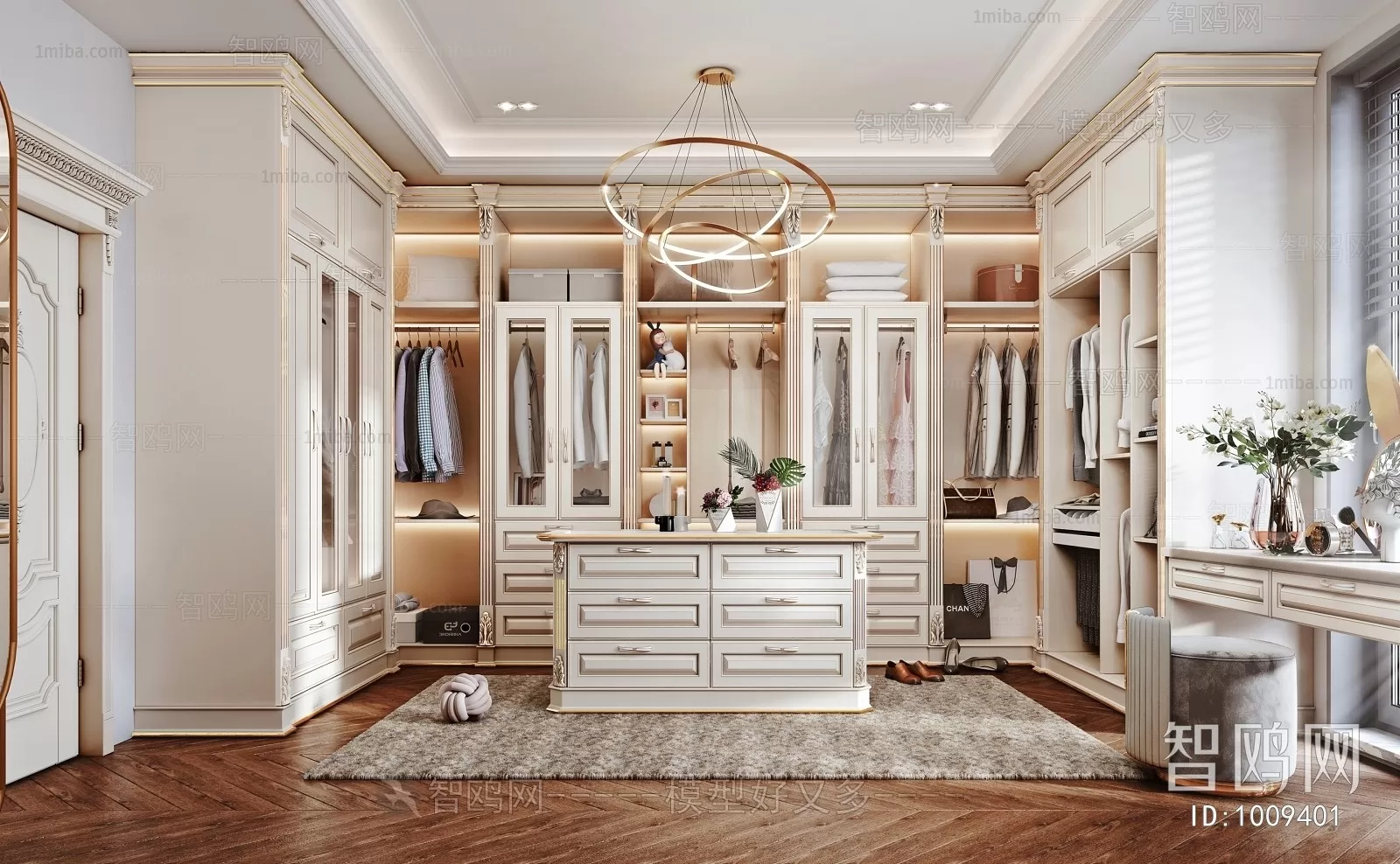 WARDROBE – CLOSET – 3DS MAX MODELS – 006 – PRO