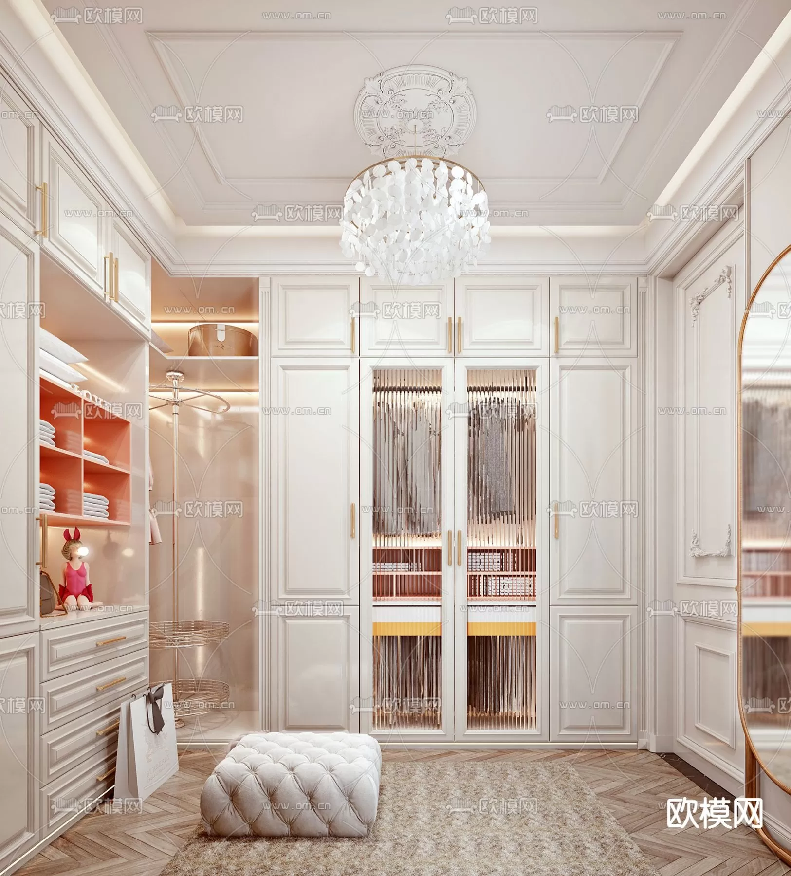 WARDROBE – CLOSET – 3DS MAX MODELS – 007 – PRO