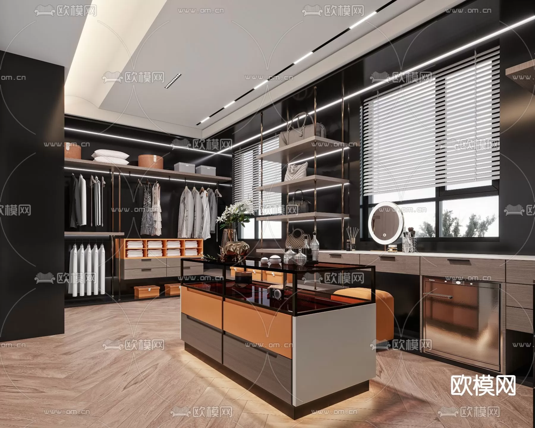 WARDROBE – CLOSET – 3DS MAX MODELS – 010 – PRO