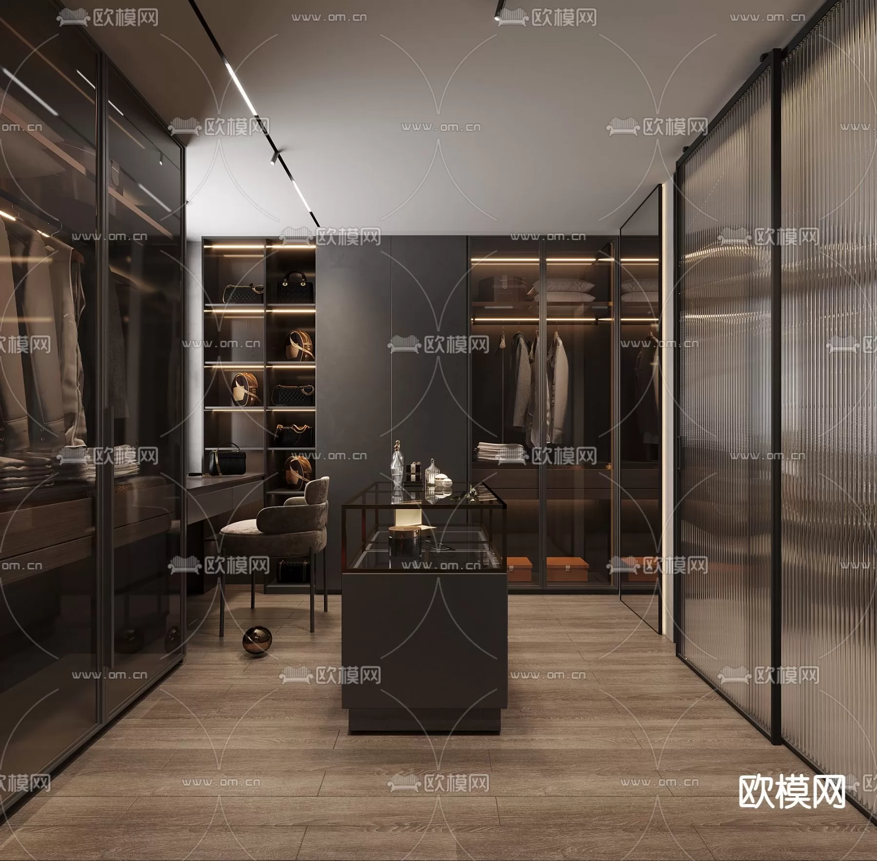 WARDROBE – CLOSET – 3DS MAX MODELS – 012 – PRO