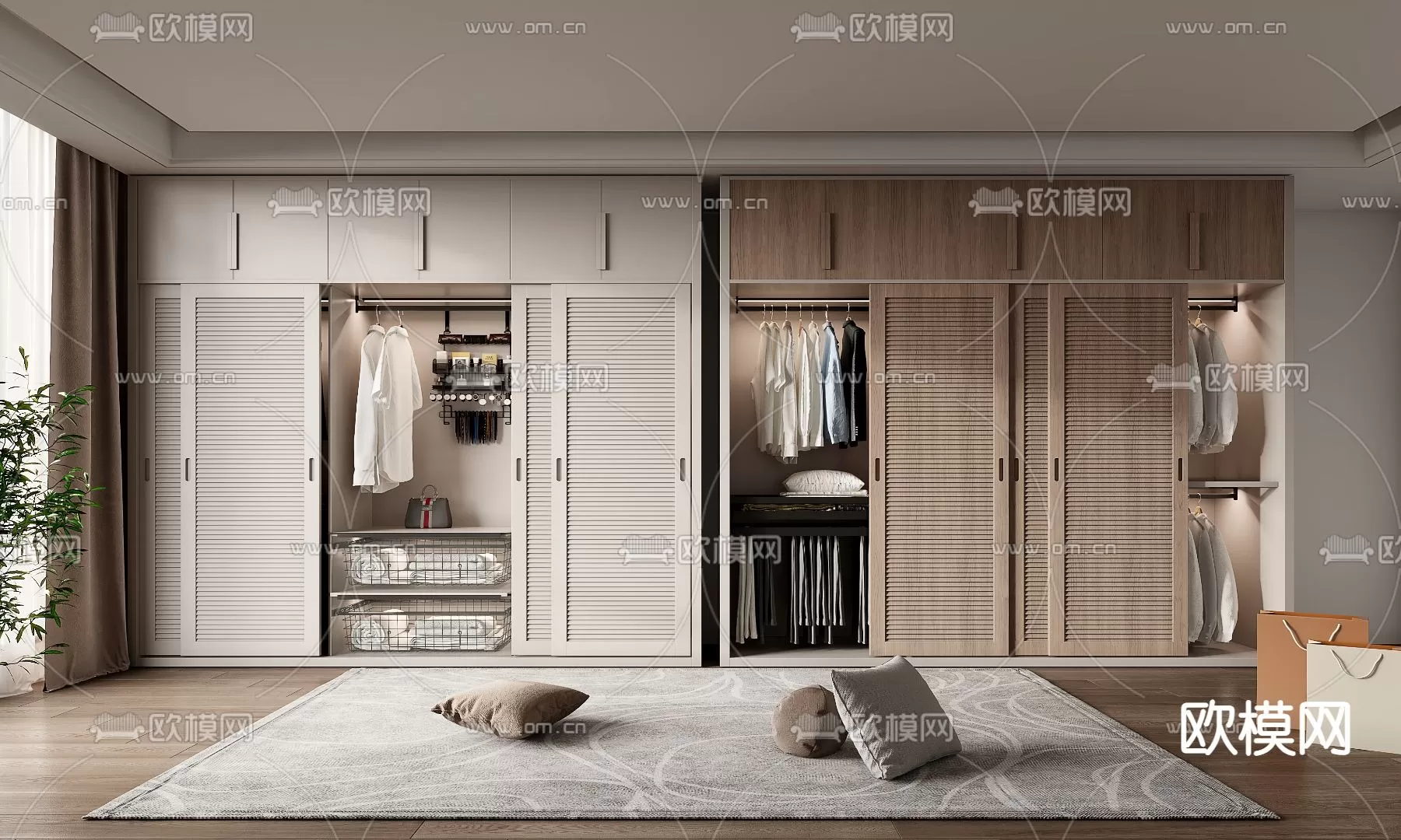 WARDROBE – CLOSET – 3DS MAX MODELS – 022 – PRO