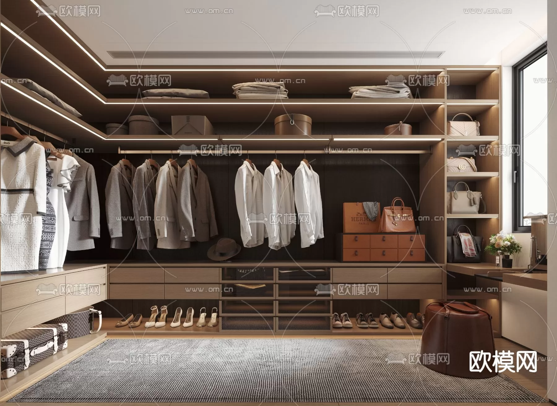 WARDROBE – CLOSET – 3DS MAX MODELS – 023 – PRO