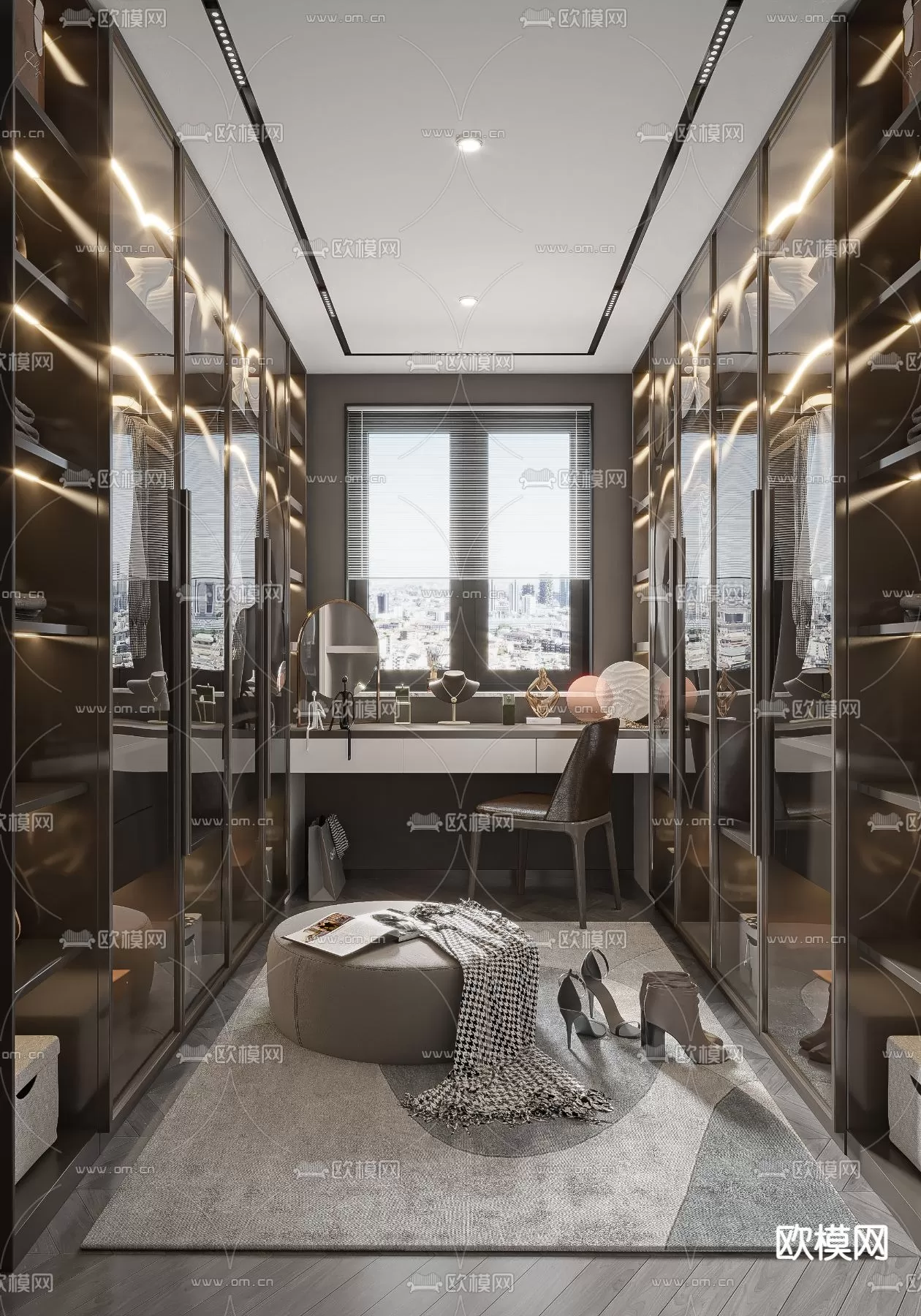 WARDROBE – CLOSET – 3DS MAX MODELS – 030 – PRO